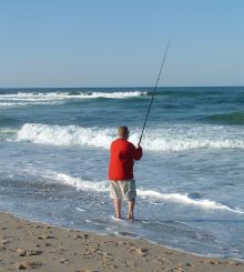 FISHING 2011 Dune Tramp - SurfCasting - Cast of One